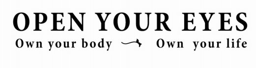 OPEN YOUR EYES. OWN YOUR BODY. OWN YOUR LIFE.