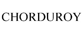 CHORDUROY