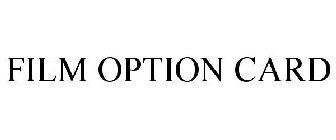 FILM OPTION CARD
