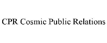 CPR COSMIC PUBLIC RELATIONS
