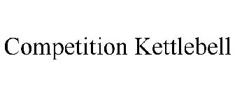 WORLD KETTLEBELL CLUB COMPETITION KETTLEBELL