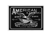 AMERICAN LIVING CLOTHING & FURNISHINGS U.S QUALITY BRAND