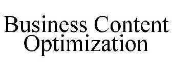 BUSINESS CONTENT OPTIMIZATION