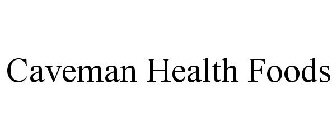 CAVEMAN HEALTH FOODS