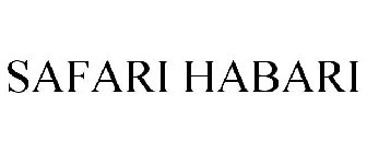 SAFARI HABARI