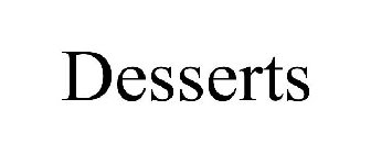 DESSERTS