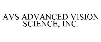 AVS ADVANCED VISION SCIENCE, INC.