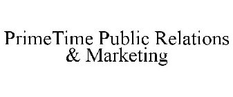 PRIMETIME PUBLIC RELATIONS & MARKETING