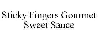 STICKY FINGERS GOURMET SWEET SAUCE