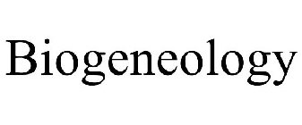 BIOGENEOLOGY