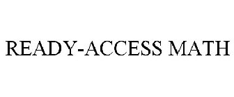 READY-ACCESS MATH