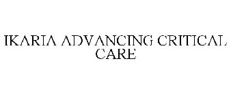 IKARIA ADVANCING CRITICAL CARE