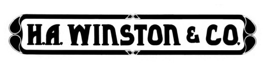 H. A. WINSTON & CO.