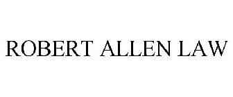 ROBERT ALLEN LAW