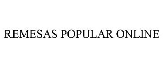 REMESAS POPULAR ONLINE