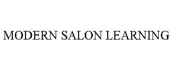 MODERN SALON LEARNING