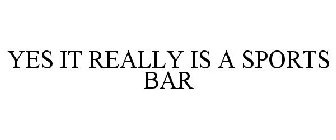 YES IT REALLY IS A SPORTS BAR