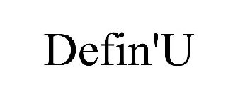 DEFIN'U