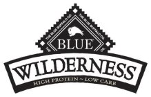 BLUE WILDERNESS HIGH PROTEIN LOW CARB THE BLUE BUFFALO CO. THE BLUE BUFFALO CO.