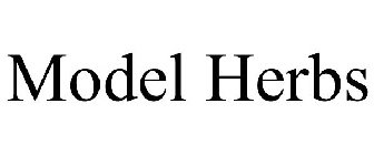 MODEL HERBS