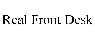 REAL FRONT DESK