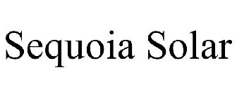 SEQUOIA SOLAR