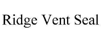 RIDGE VENT SEAL