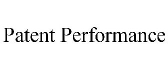 PATENT PERFORMANCE