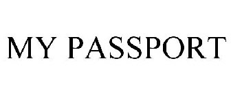 MY PASSPORT