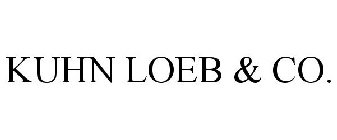 KUHN LOEB & CO.