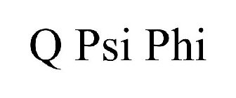 Q PSI PHI