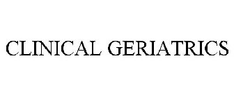 CLINICAL GERIATRICS