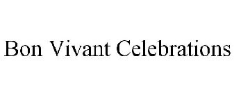 BON VIVANT CELEBRATIONS