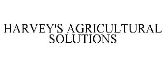 HARVEY'S AGRICULTURAL SOLUTIONS