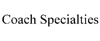 COACH SPECIALTIES