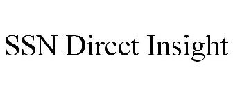 SSN DIRECT INSIGHT