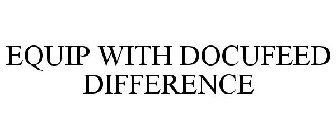 EQUIP WITH DOCUFEED DIFFERENCE