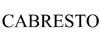 CABRESTO