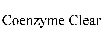 COENZYME CLEAR