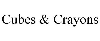 CUBES & CRAYONS