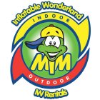 INFLATABLE WONDERLAND INDOOR MIM OUTDOOR IW RENTALS