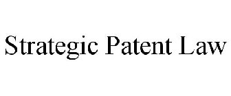 STRATEGIC PATENT LAW