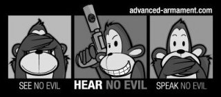 SEE NO EVIL HEAR NO EVIL SPEAK NO EVIL ADVANCED-ARMAMENT.COM