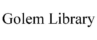 GOLEM LIBRARY
