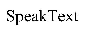 SPEAKTEXT