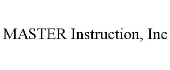 MASTER INSTRUCTION, INC