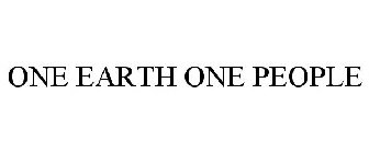 ONE EARTH ONE PEOPLE