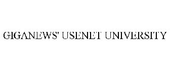 GIGANEWS USENET UNIVERSITY