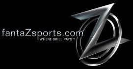 FANTAZSPORTS.COM Z WHERE SKILL PAYS