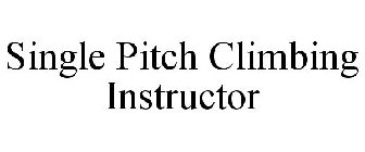 SINGLE PITCH CLIMBING INSTRUCTOR